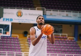 Wilson, durante un entrenamiento.