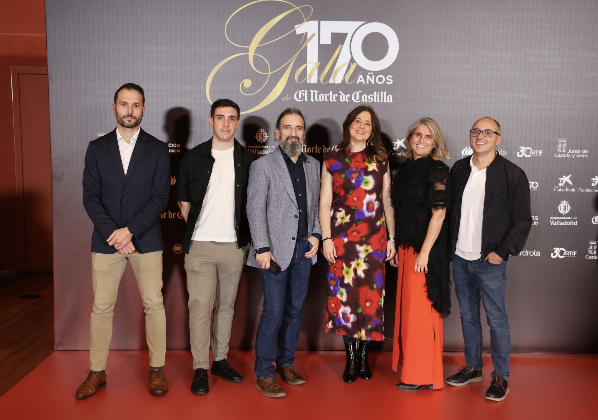 Juanan Pardal, Sergio García Rubio, Antonio García Encinas, Lorena Sancho, Sonia Quintana y Víctor Vela