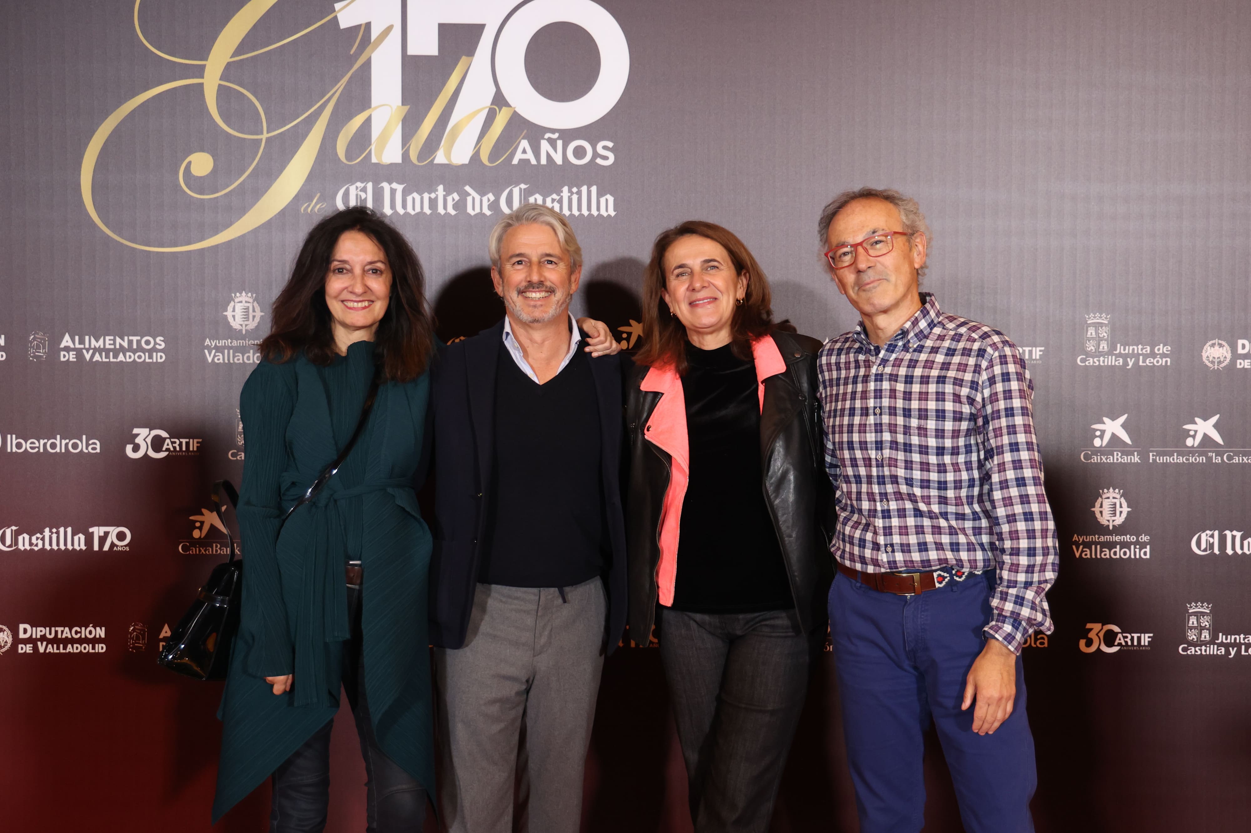 Inés Mogollón, Francisco Geijo, Victoria Niño y Antonio Corbillón.