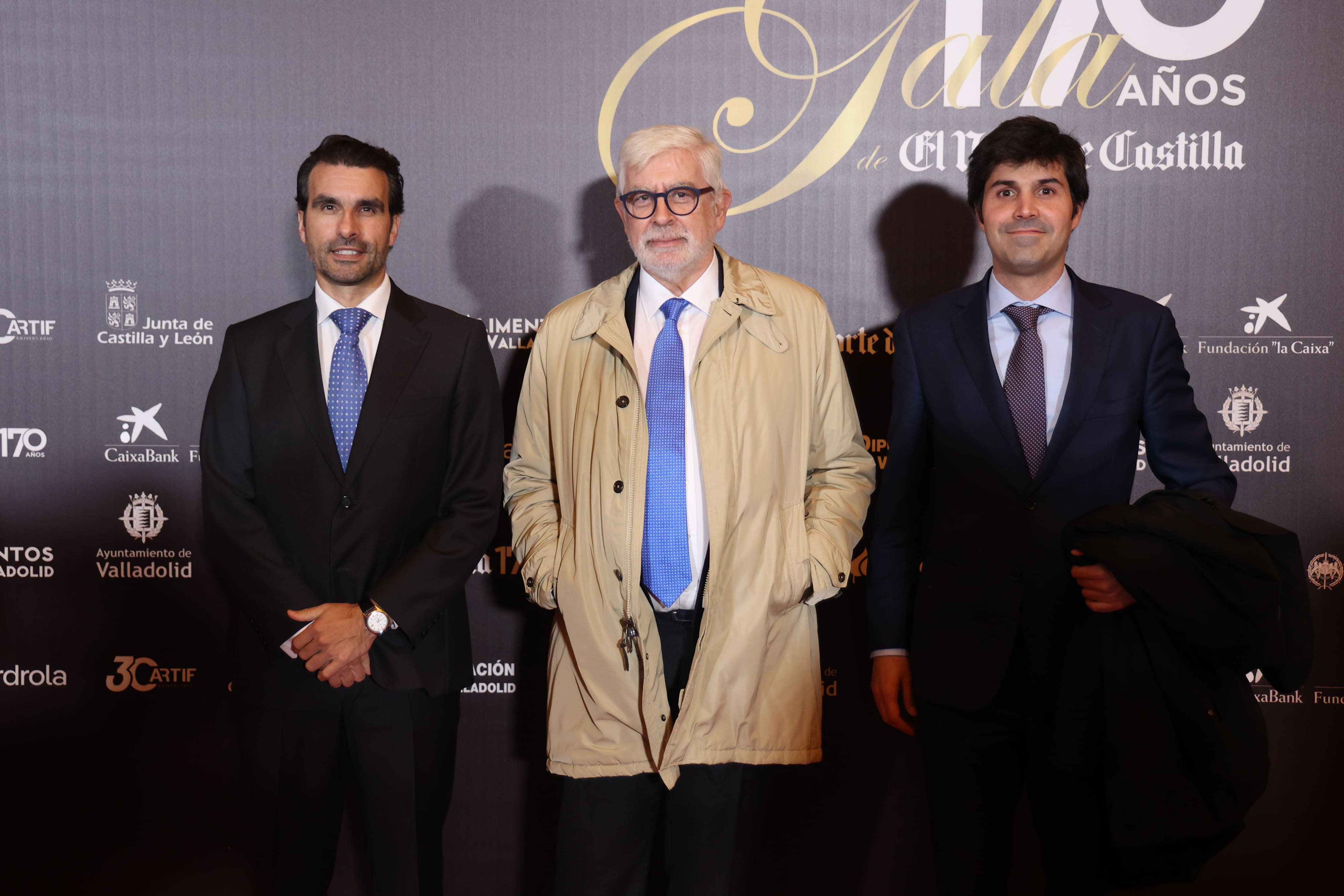 Luis Gervas, José Vidau y Jesús de Castro.