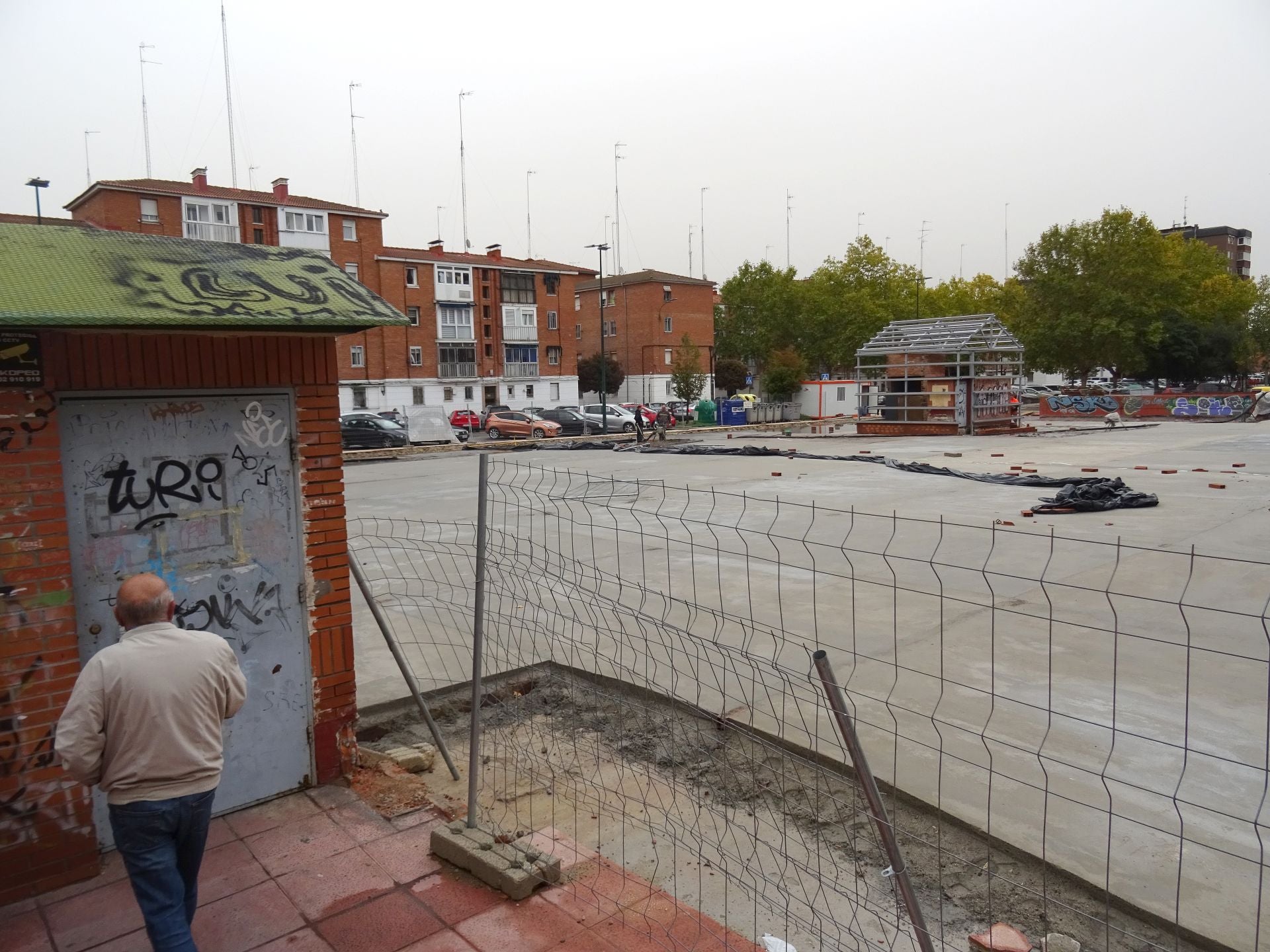 Los avances de las obras en el corazón del barrio del Hospital, en imágenes