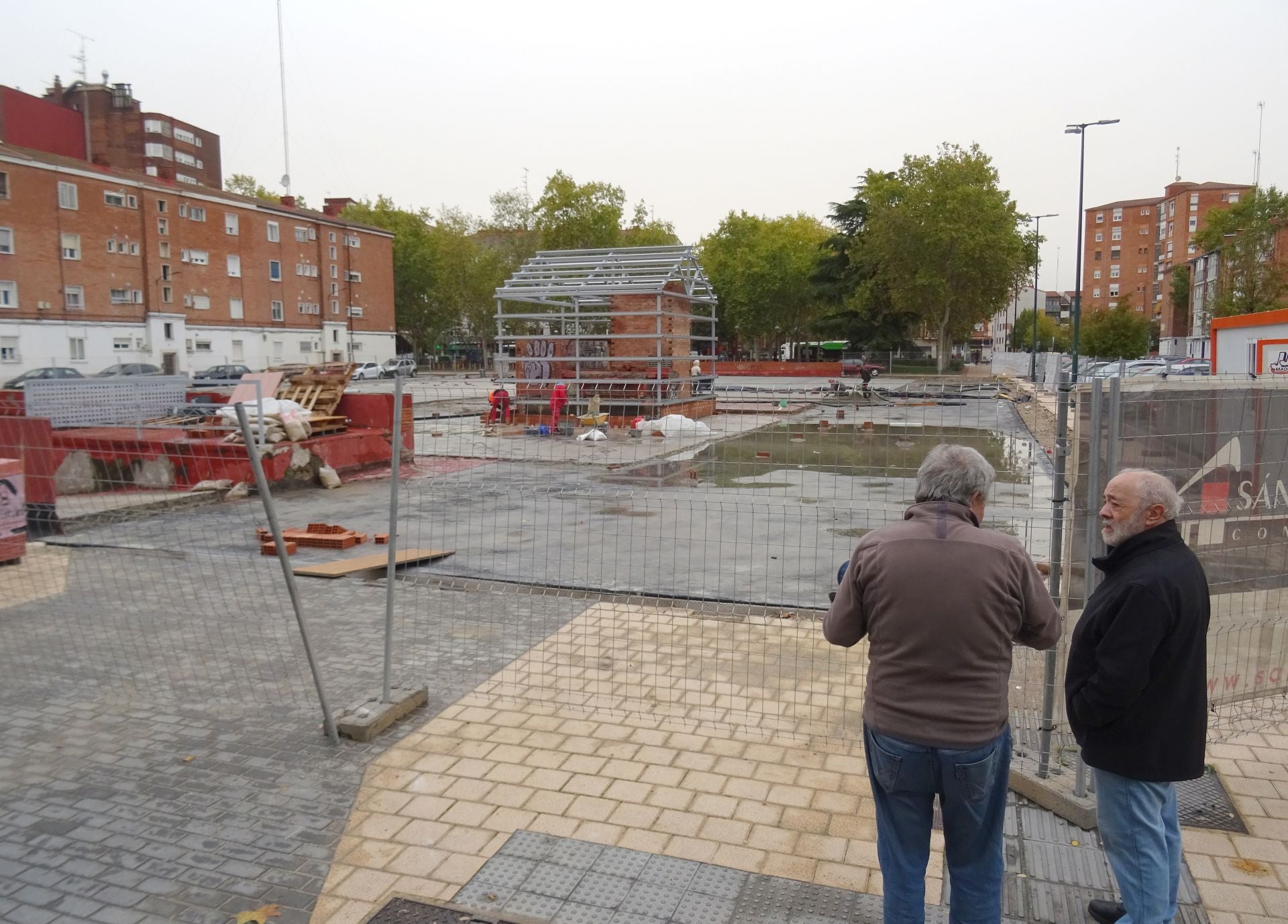 Los avances de las obras en el corazón del barrio del Hospital, en imágenes