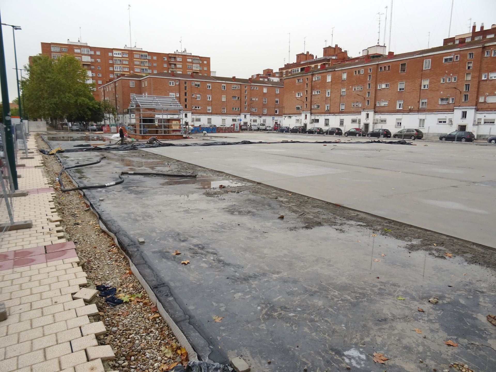 Los avances de las obras en el corazón del barrio del Hospital, en imágenes