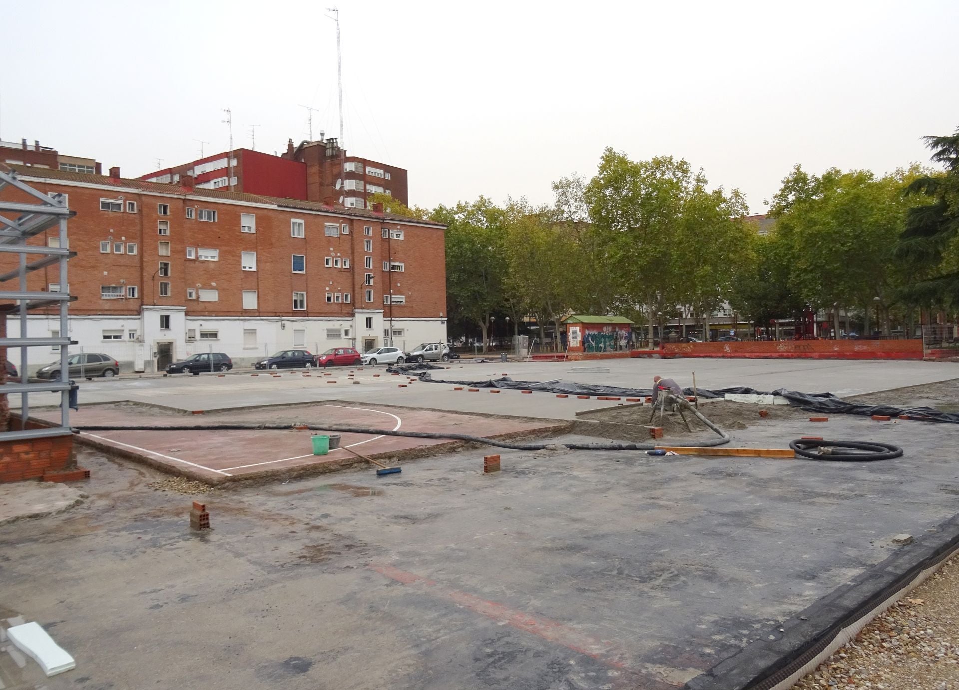 Los avances de las obras en el corazón del barrio del Hospital, en imágenes