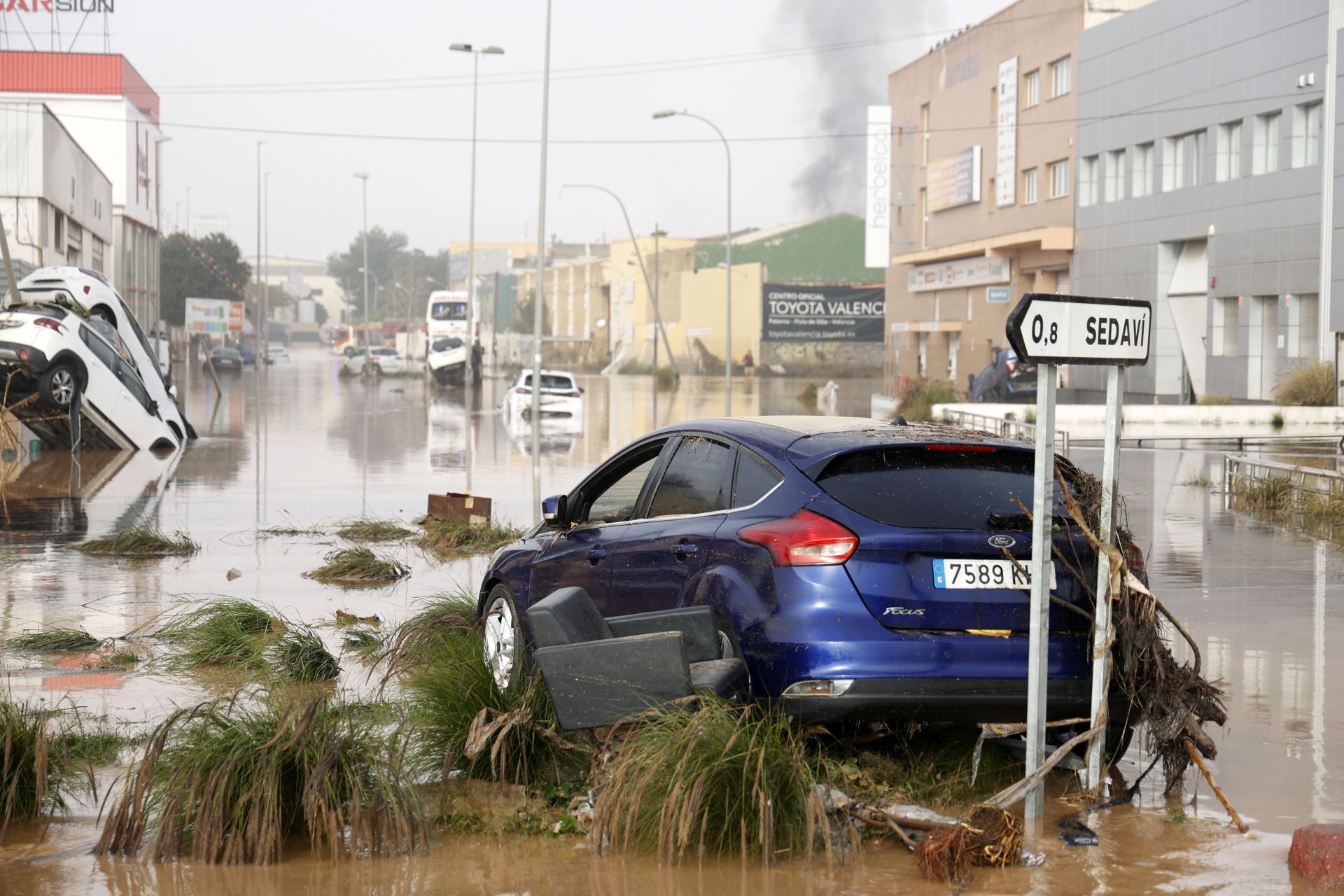 Inundaciones en Horta Sud.