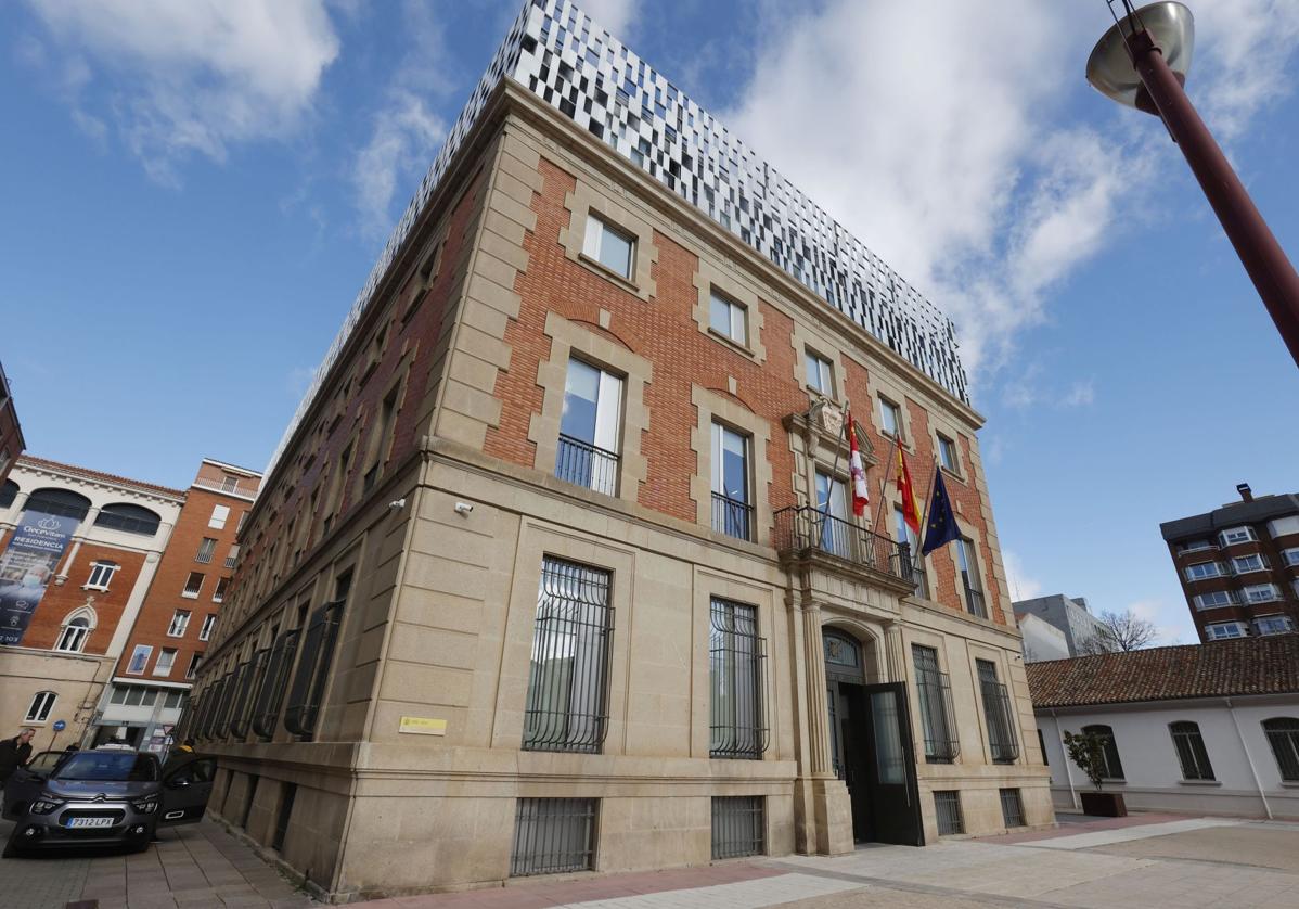 Palacio Provincial de Justicia de Palencia.