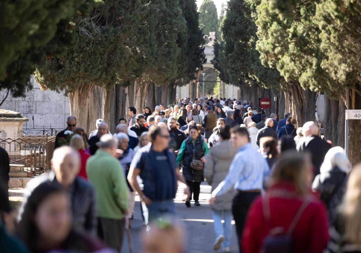 El día de Todos los Santos en Valladolid, en imágenes