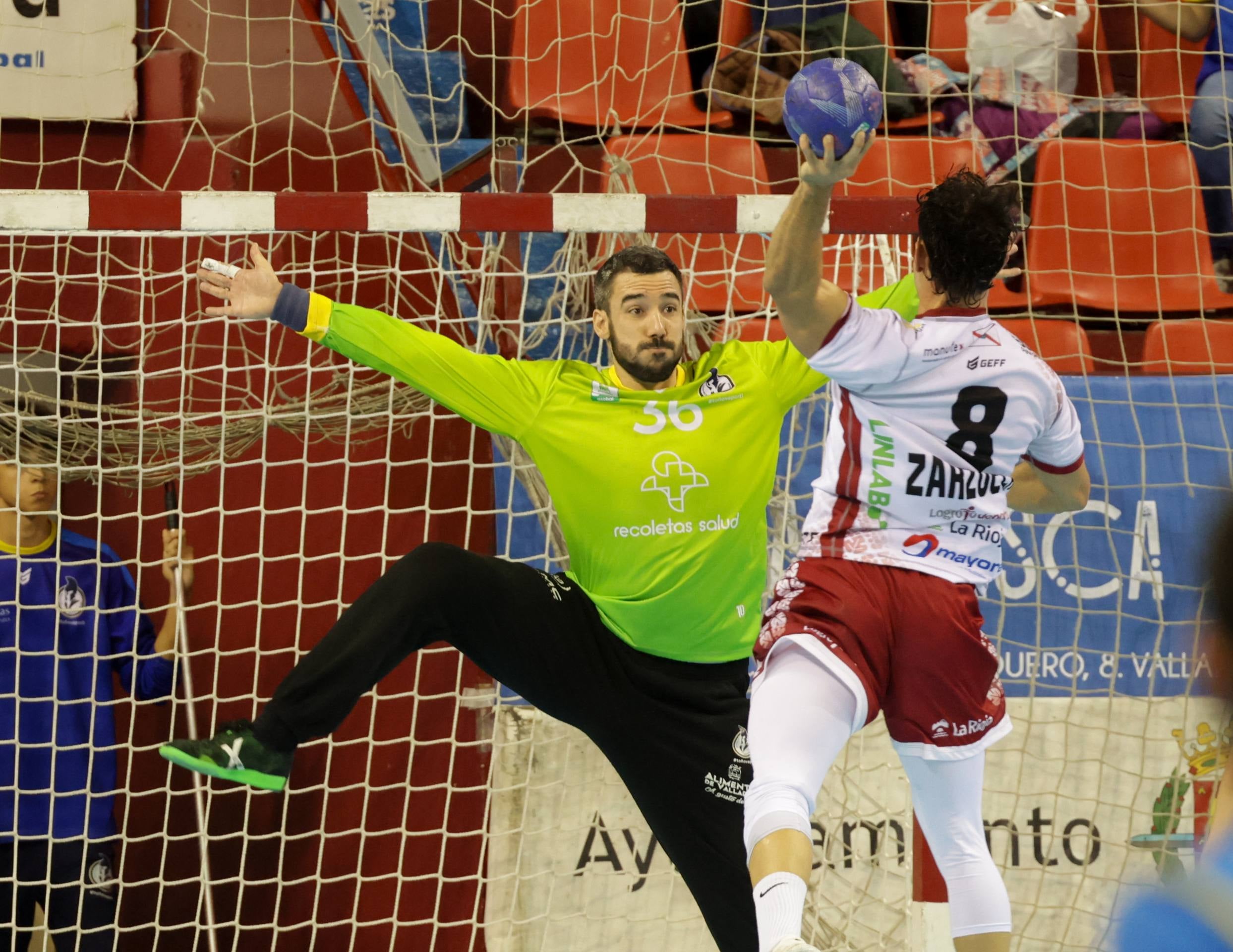 El empate del Recoletas Valladolid ante BM Logroño, en imágenes