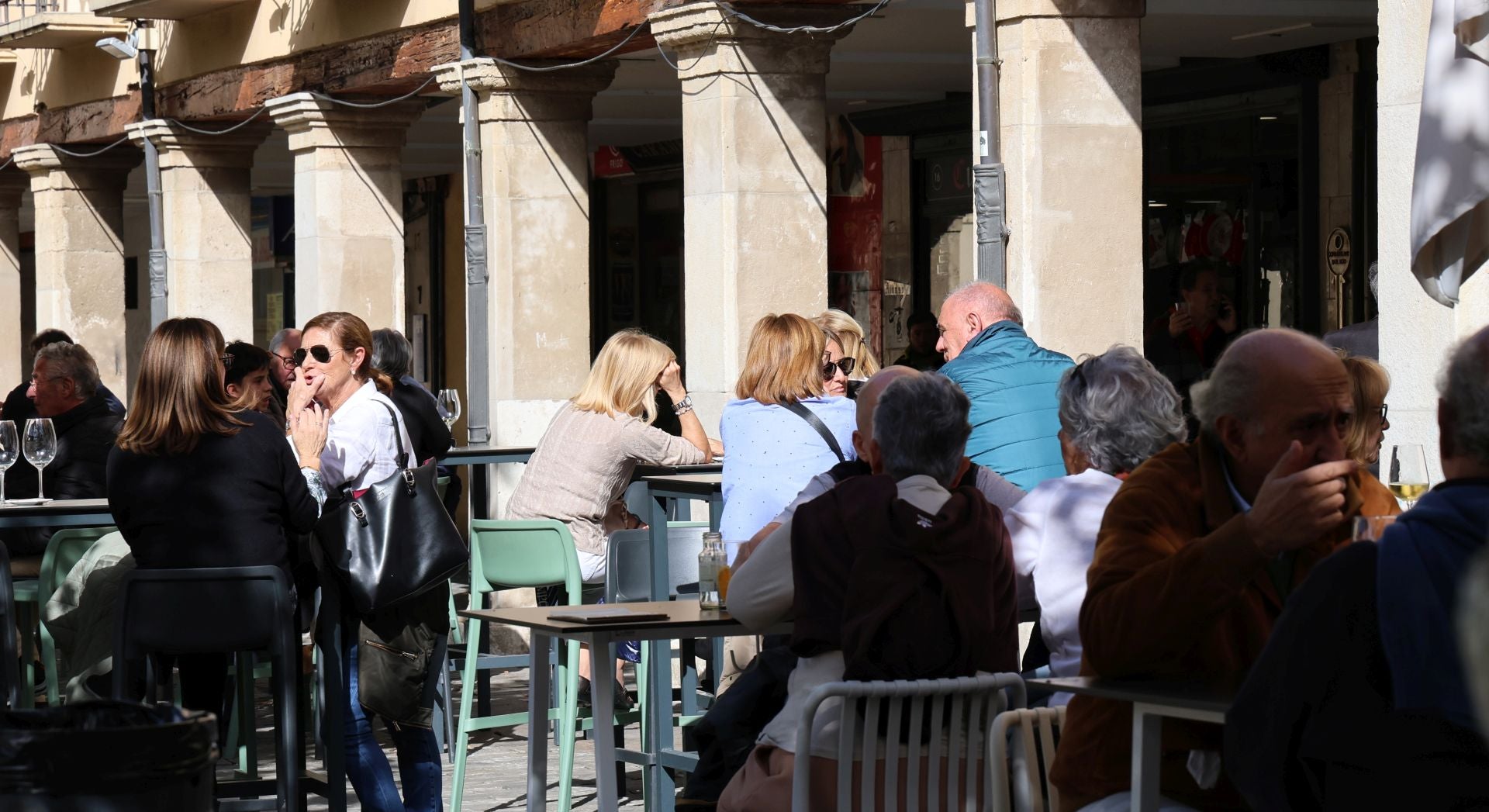 Así está Palencia de turistas y visitantes este puente