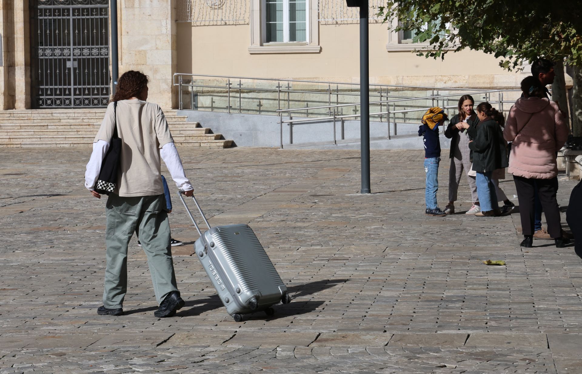 Así está Palencia de turistas y visitantes este puente