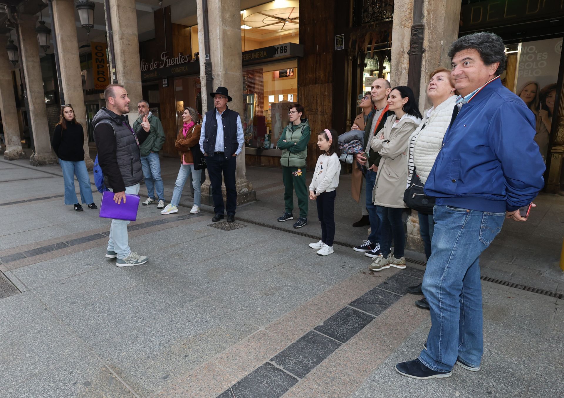 Así está Palencia de turistas y visitantes este puente