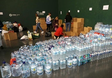 Palencia despliega solidaridad con Valencia