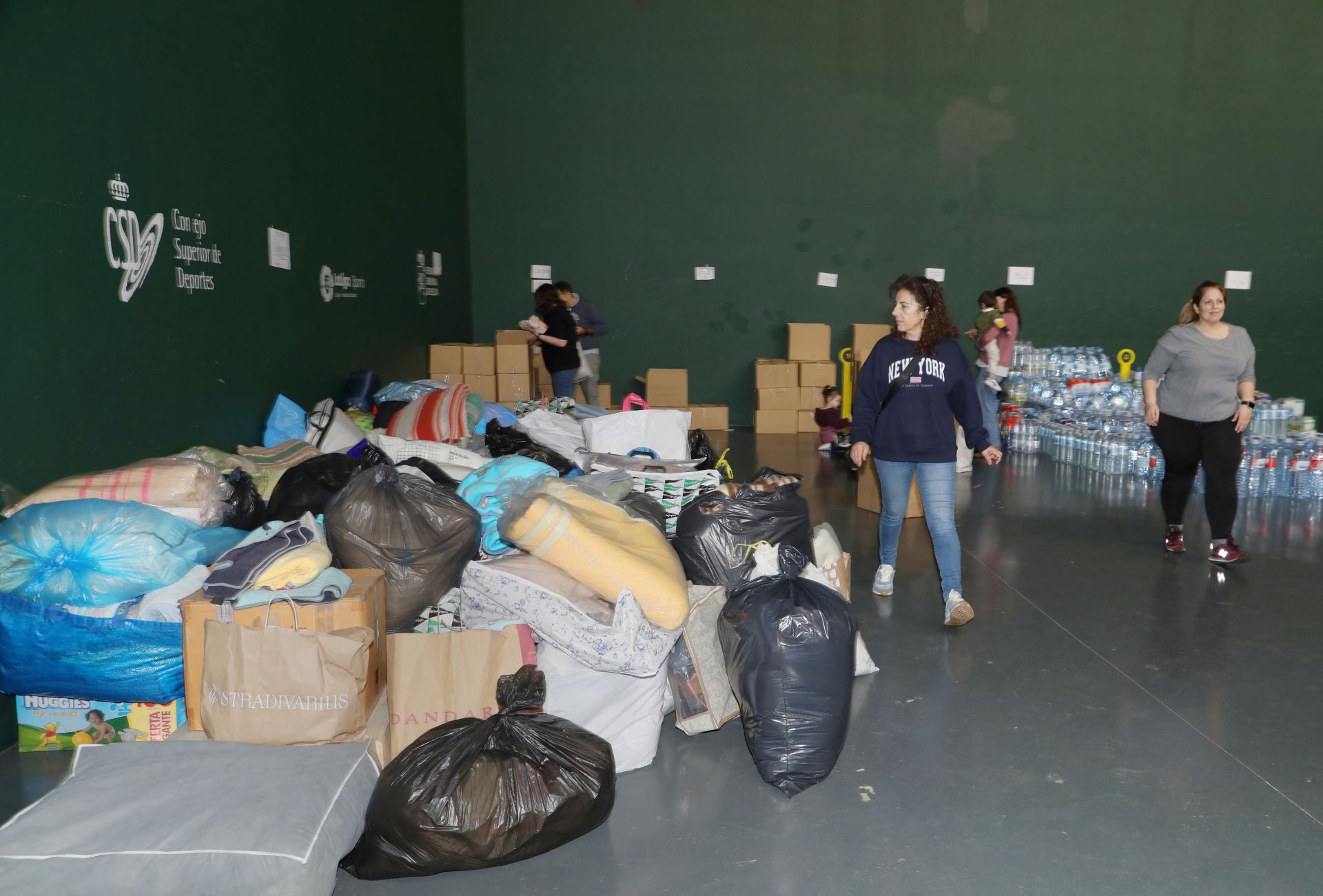 Palencia despliega solidaridad con Valencia