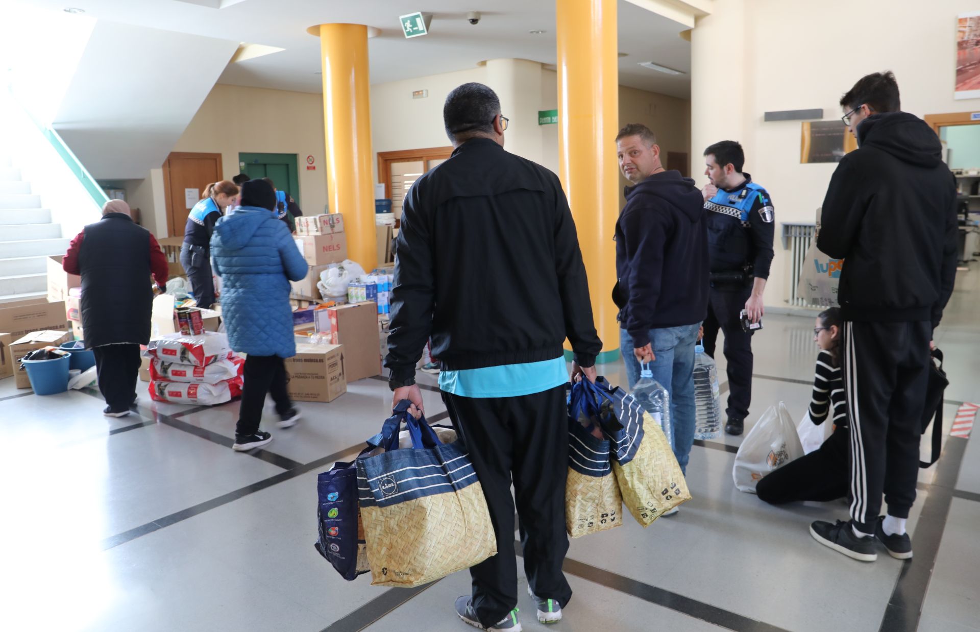 Palencia despliega solidaridad con Valencia