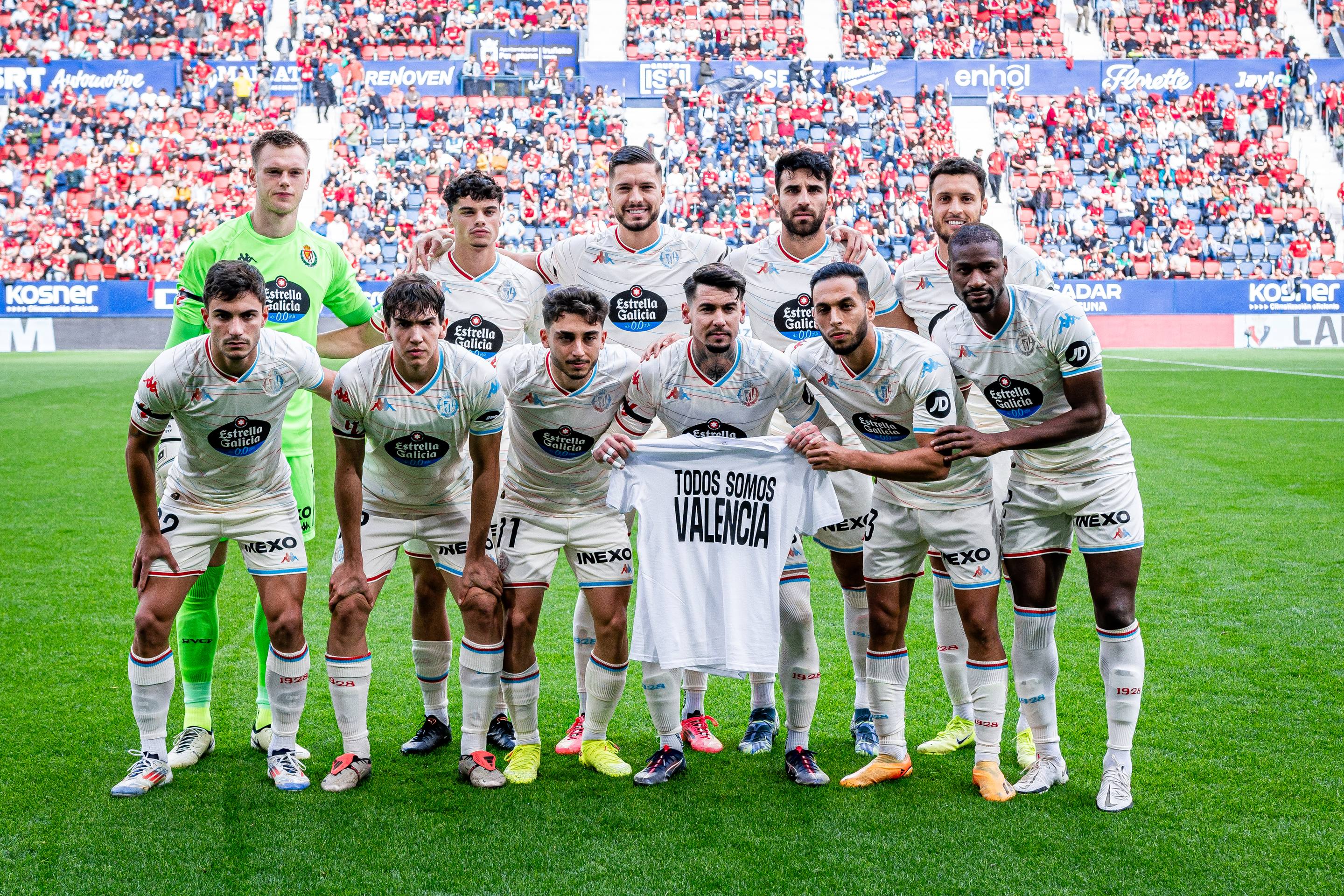 La derrota del Pucela ante Osasuna, en imágenes