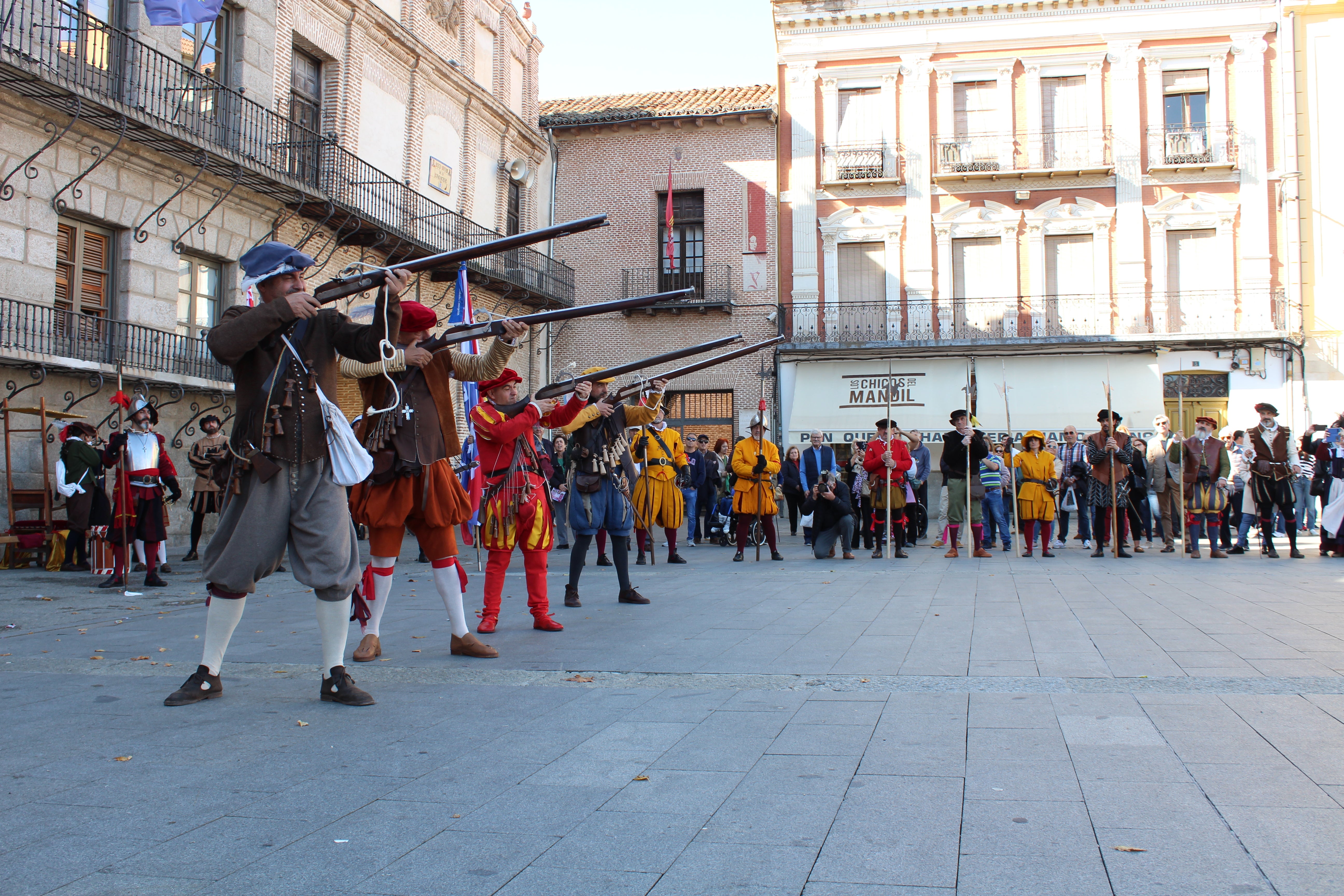 Llegada de Carlos V a Medina del Campo, en imágenes