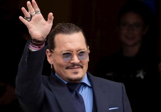 El actor Johnny Depp.