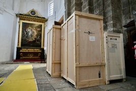 Descarga de imágenes de la Edades del Hombre en la Catedral.