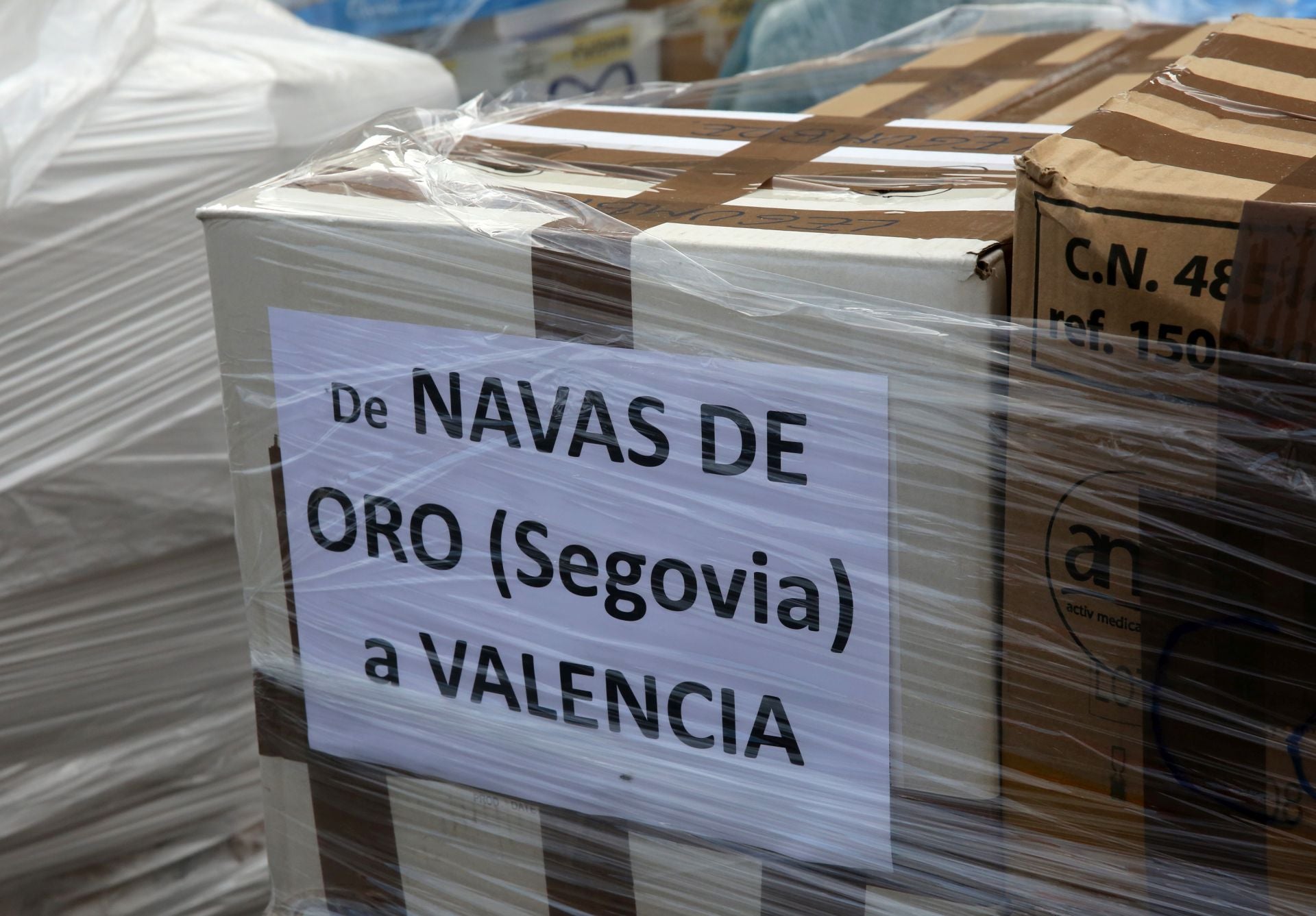 Segovia rebosa solidaridad con Valencia