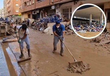 Una familia palentina desde el epicentro de la catástrofe: «Parece una guerra»