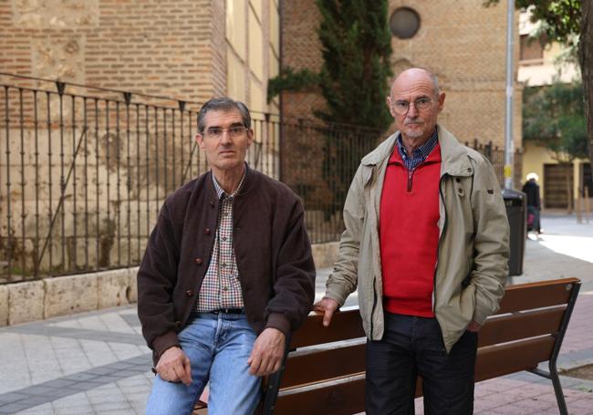 Julio y Jesús Rojo de Rojas, sobrinos biznietos de Quintín Rufiner.