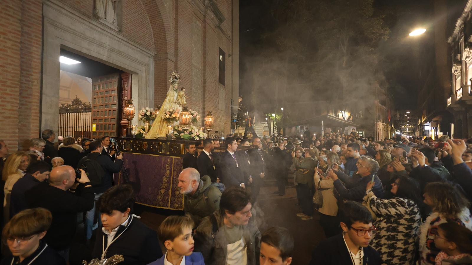 La reapertura de la Iglesia de El Rosarillo, en imágenes