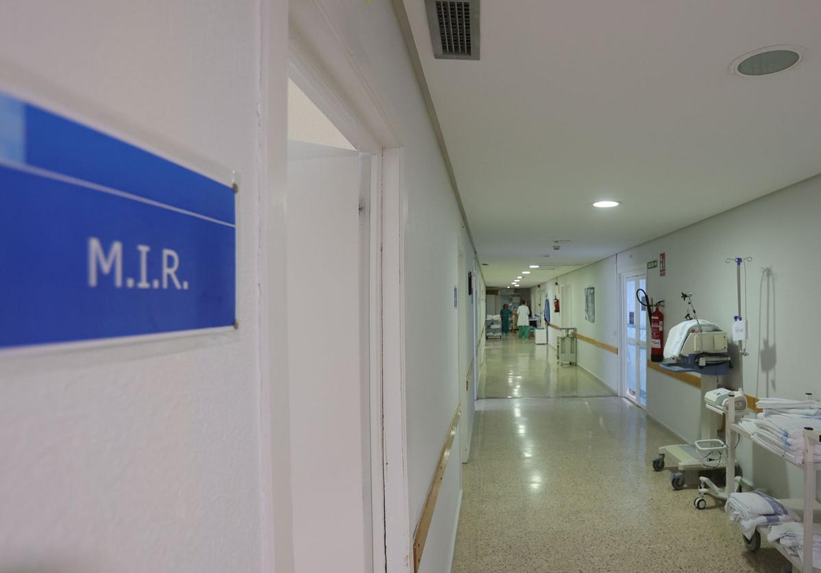 Interior del Hospital Río Carrión de Palencia.