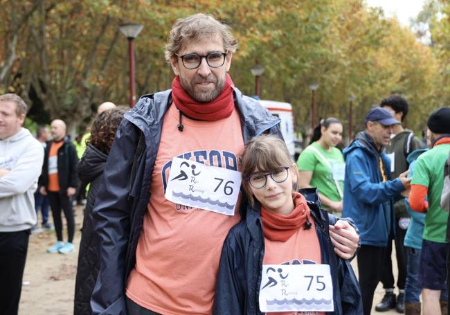 María Gonzalez hizo equipo con su padre Fernando