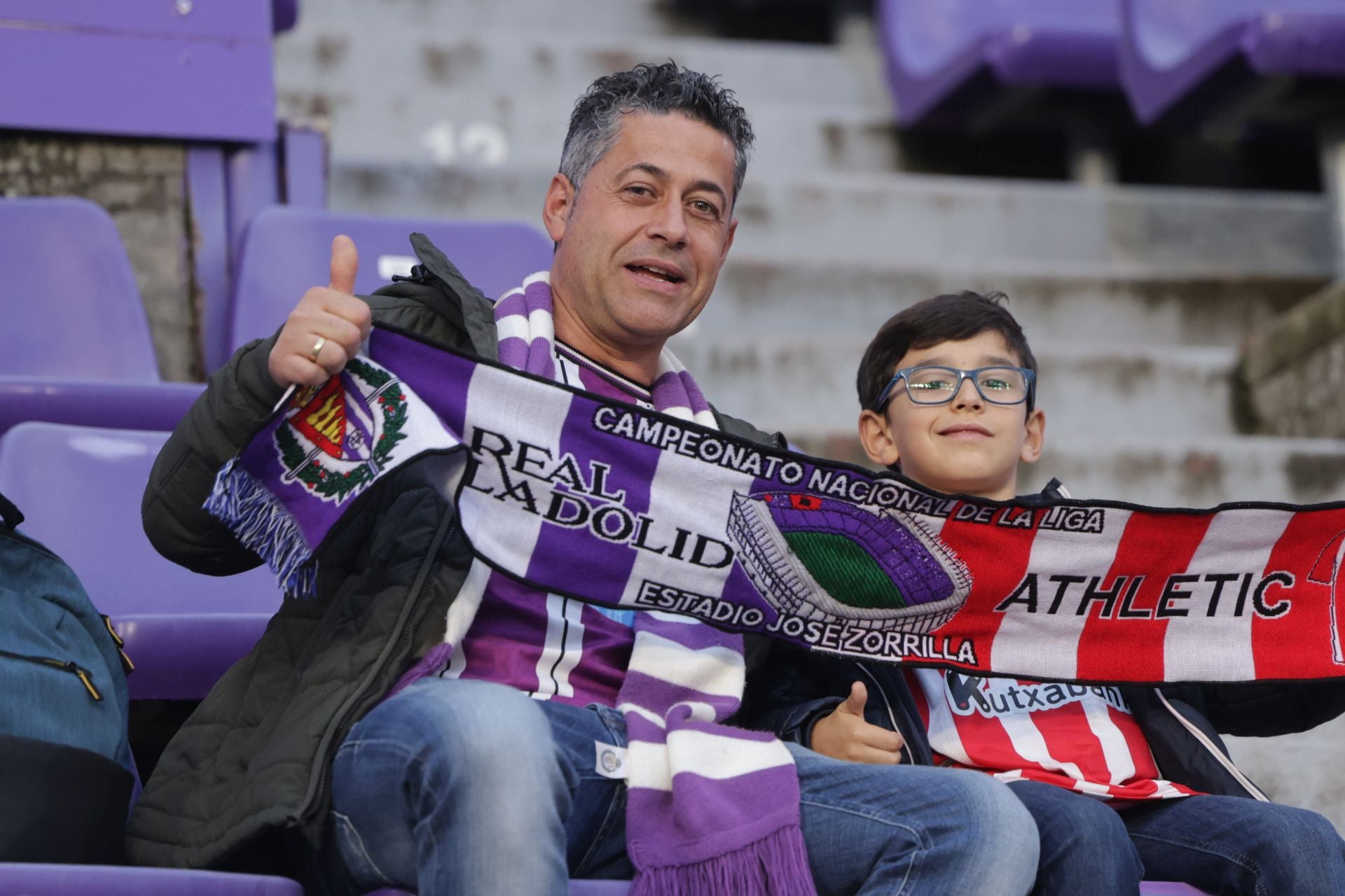 Búscate en la grada del estadio José Zorrilla (2/4)