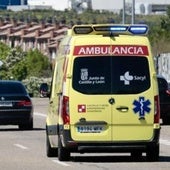 Herido un conductor tras volcar en la A-62 en Cabezón de Pisuerga