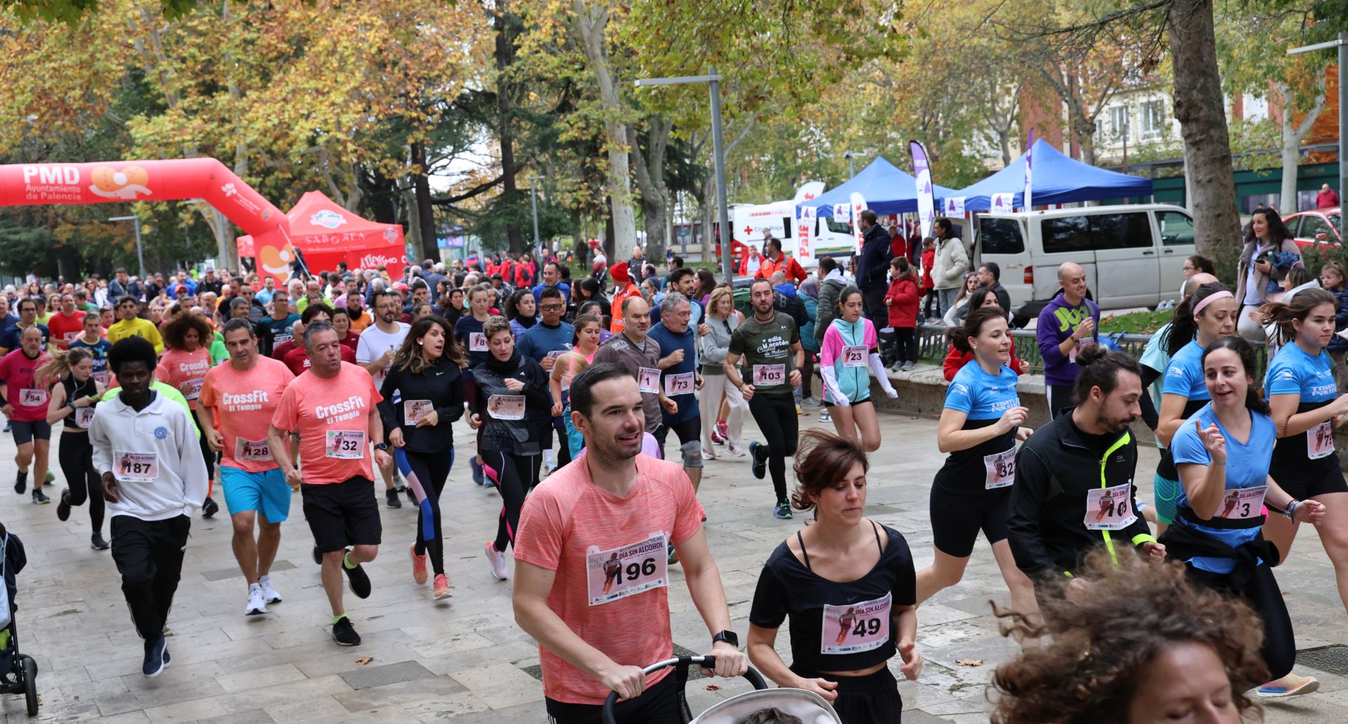 Así ha sido la carrera del día sin alcohol en Palencia
