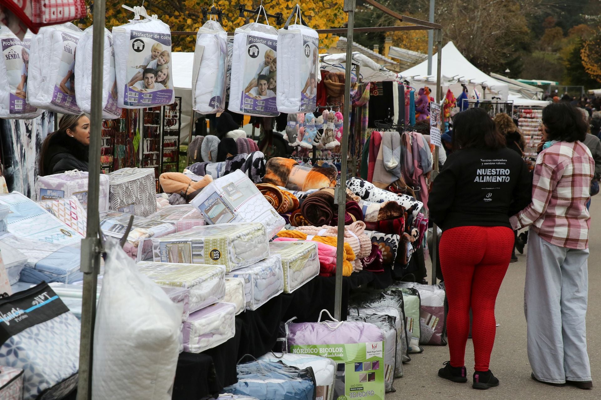 Feria de ganado en Navafría