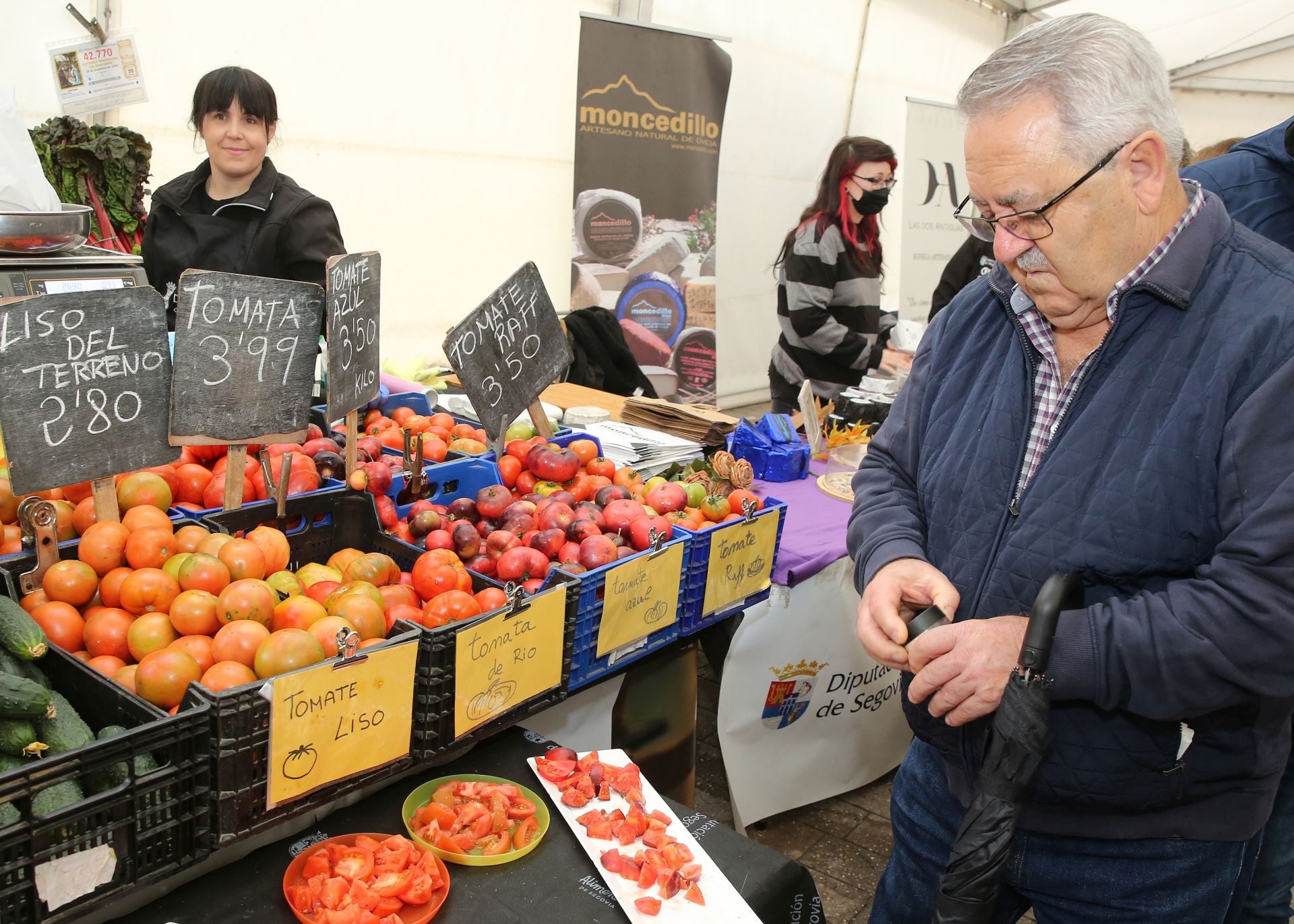 Feria de ganado en Navafría