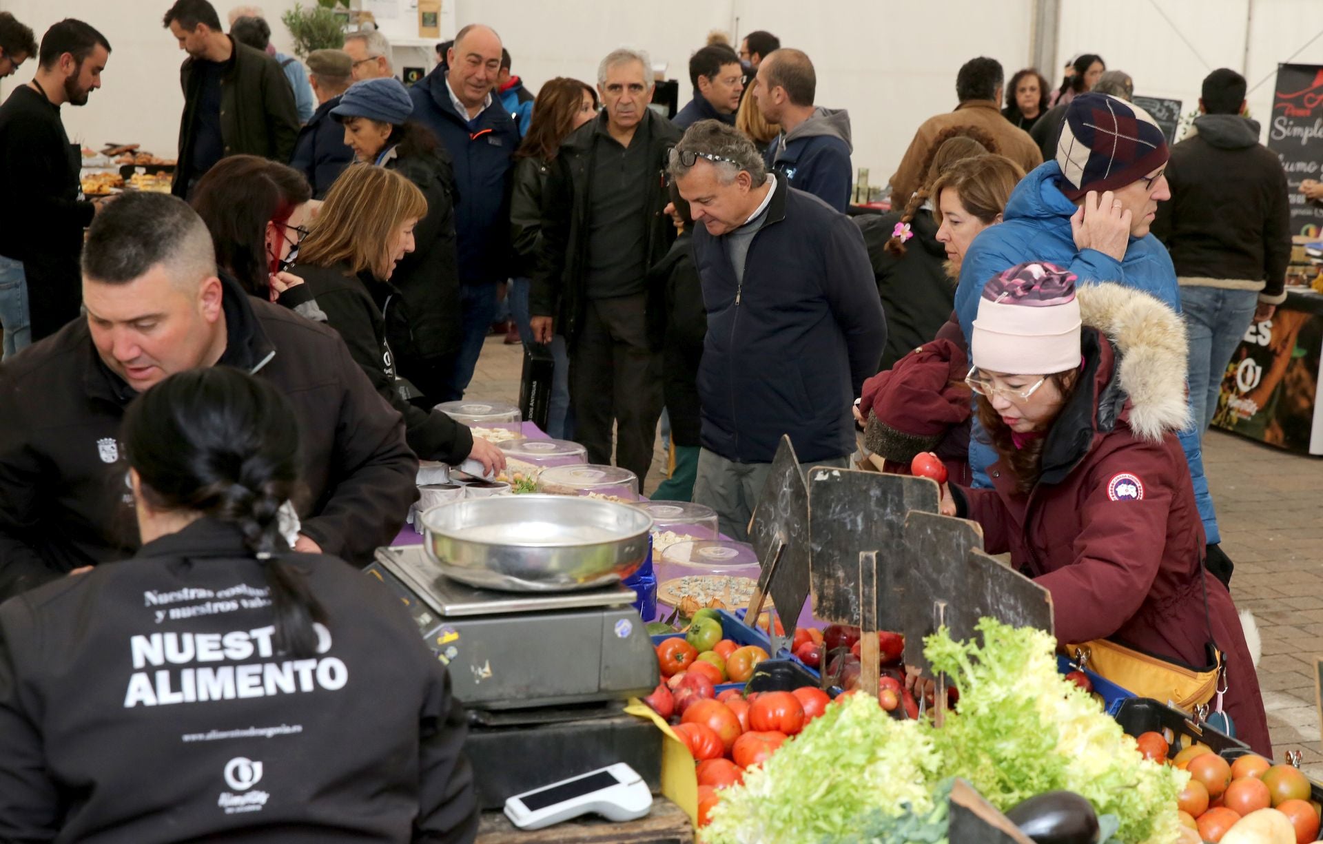 Feria de ganado en Navafría