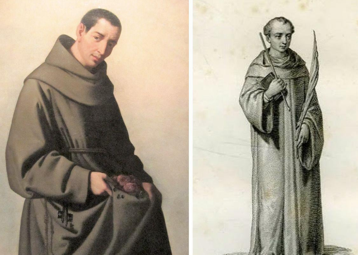 San Diego de Alcalá y San Abón de Fleury.