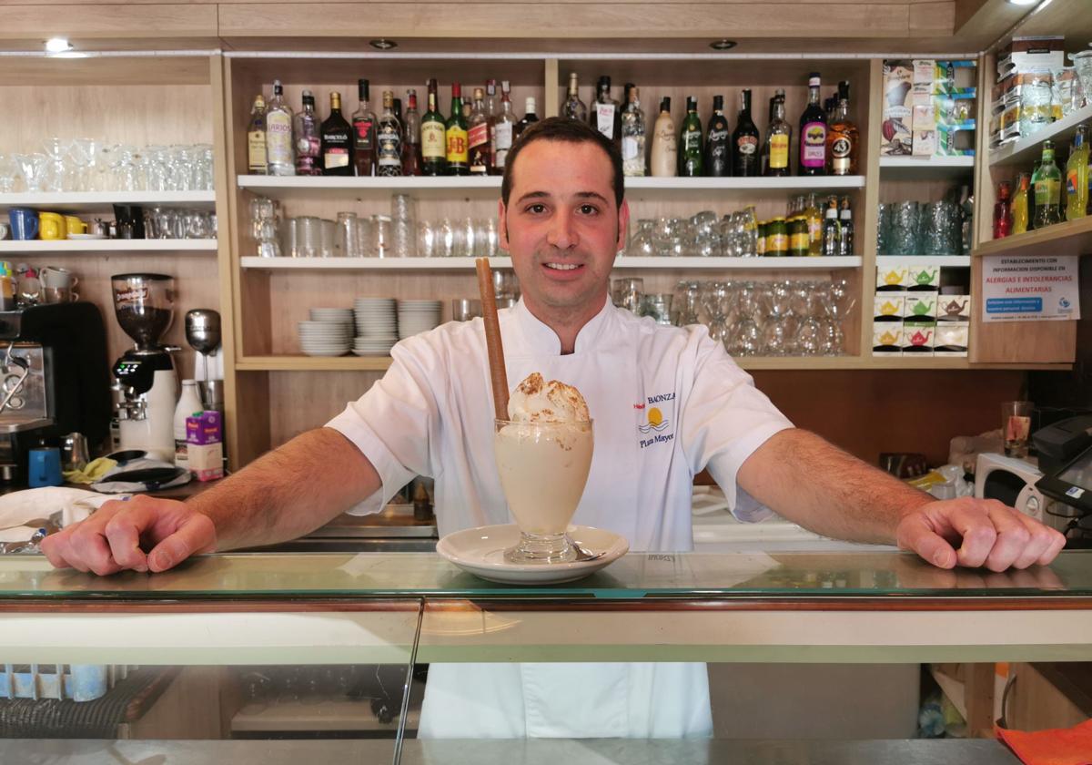 Javier, cuarta generación de Helados Baonza de Tordesillas.