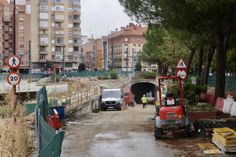 El avance en las obras del túnel de Labradores, en imágenes