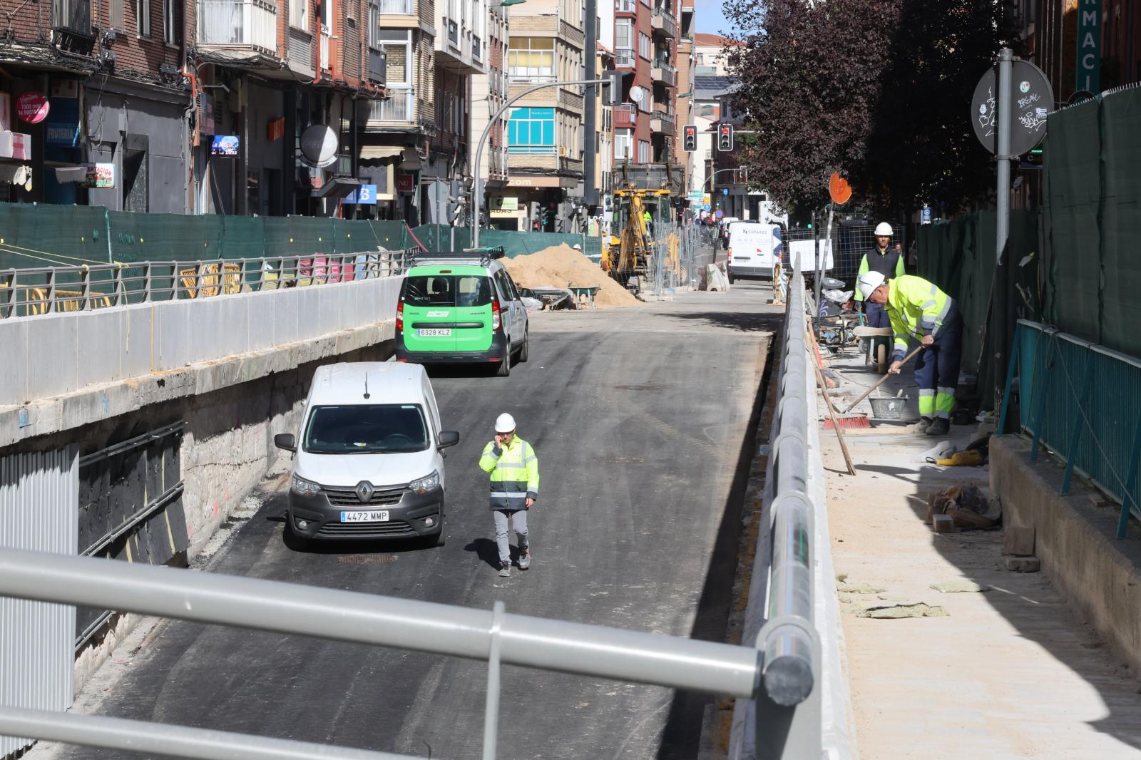 El avance en las obras del túnel de Labradores, en imágenes