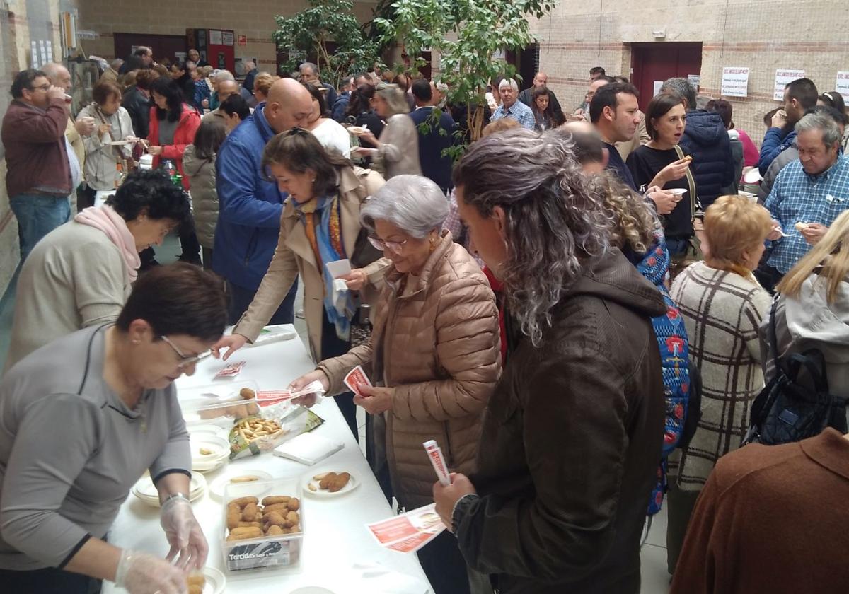 Asistentes a las jornadas micológicas.