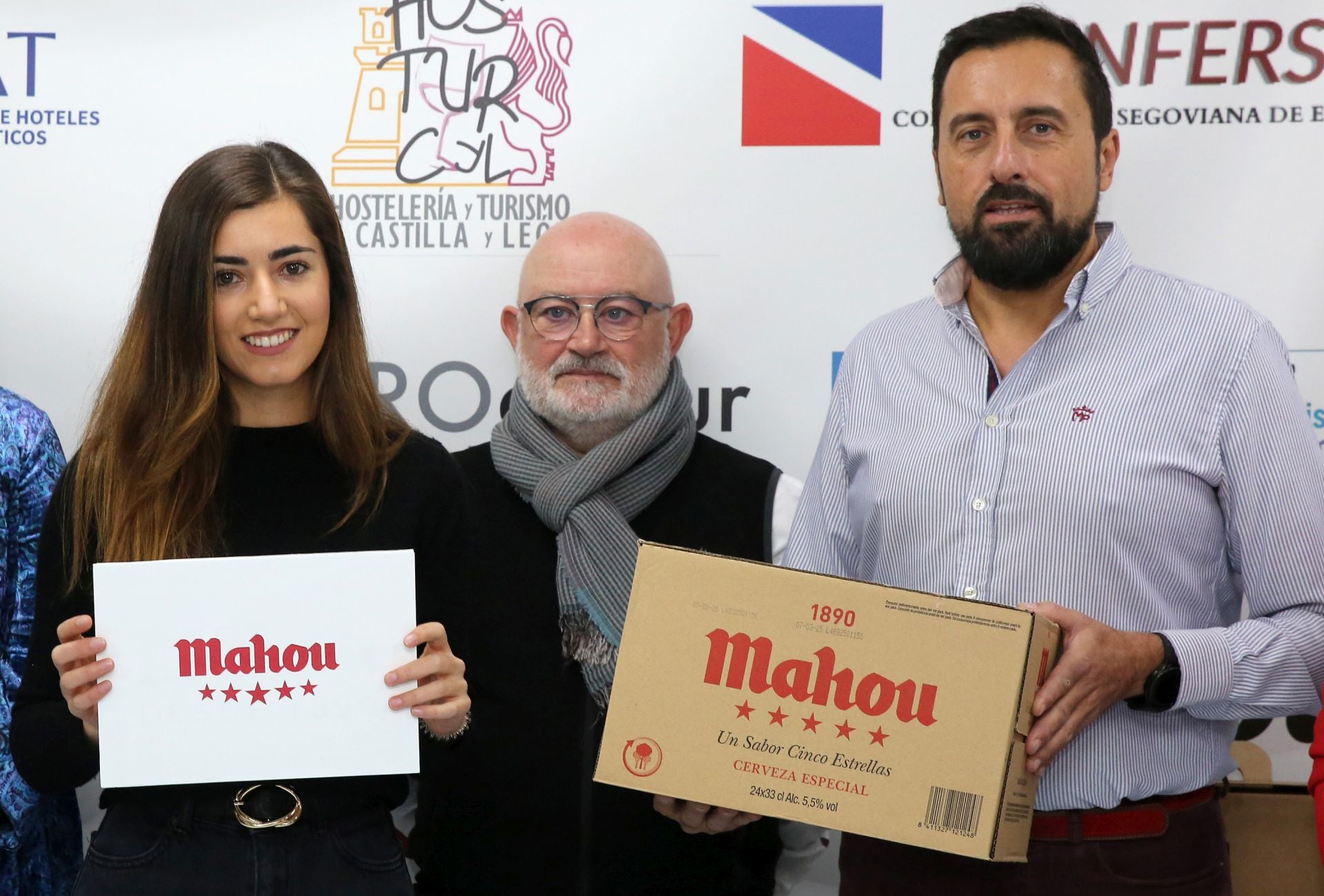 Los premiados en el concurso de tapas de San Frutos