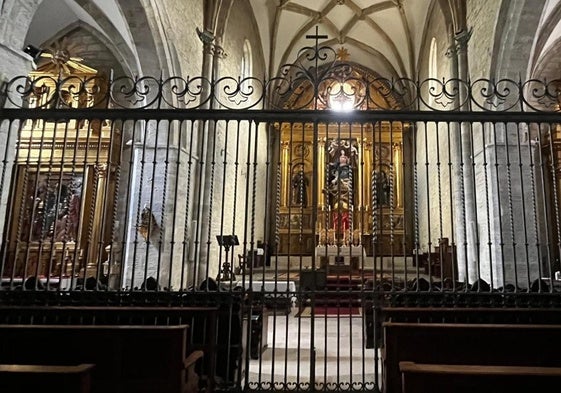 Interior del monasterio de Belorado.