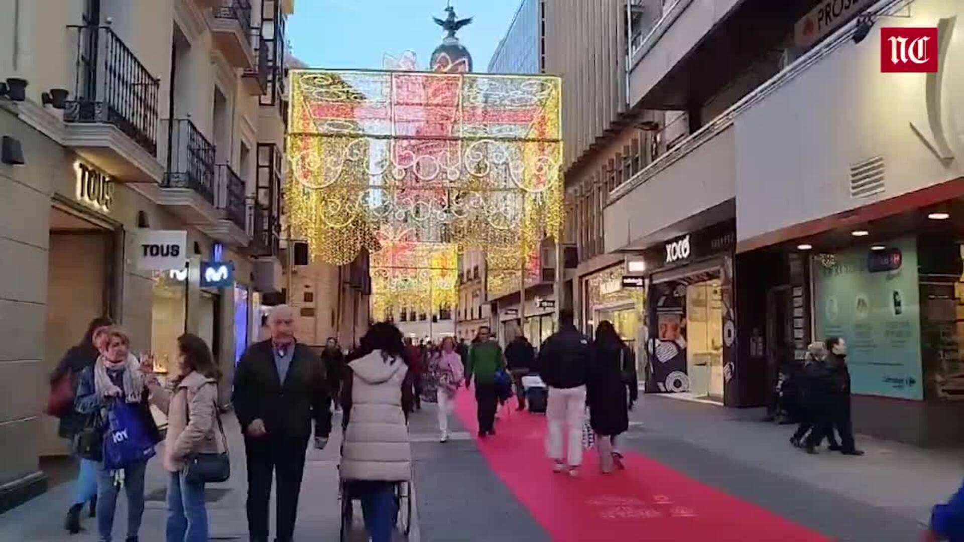 La Navidad amaga su encendido en el centro de Valladolid