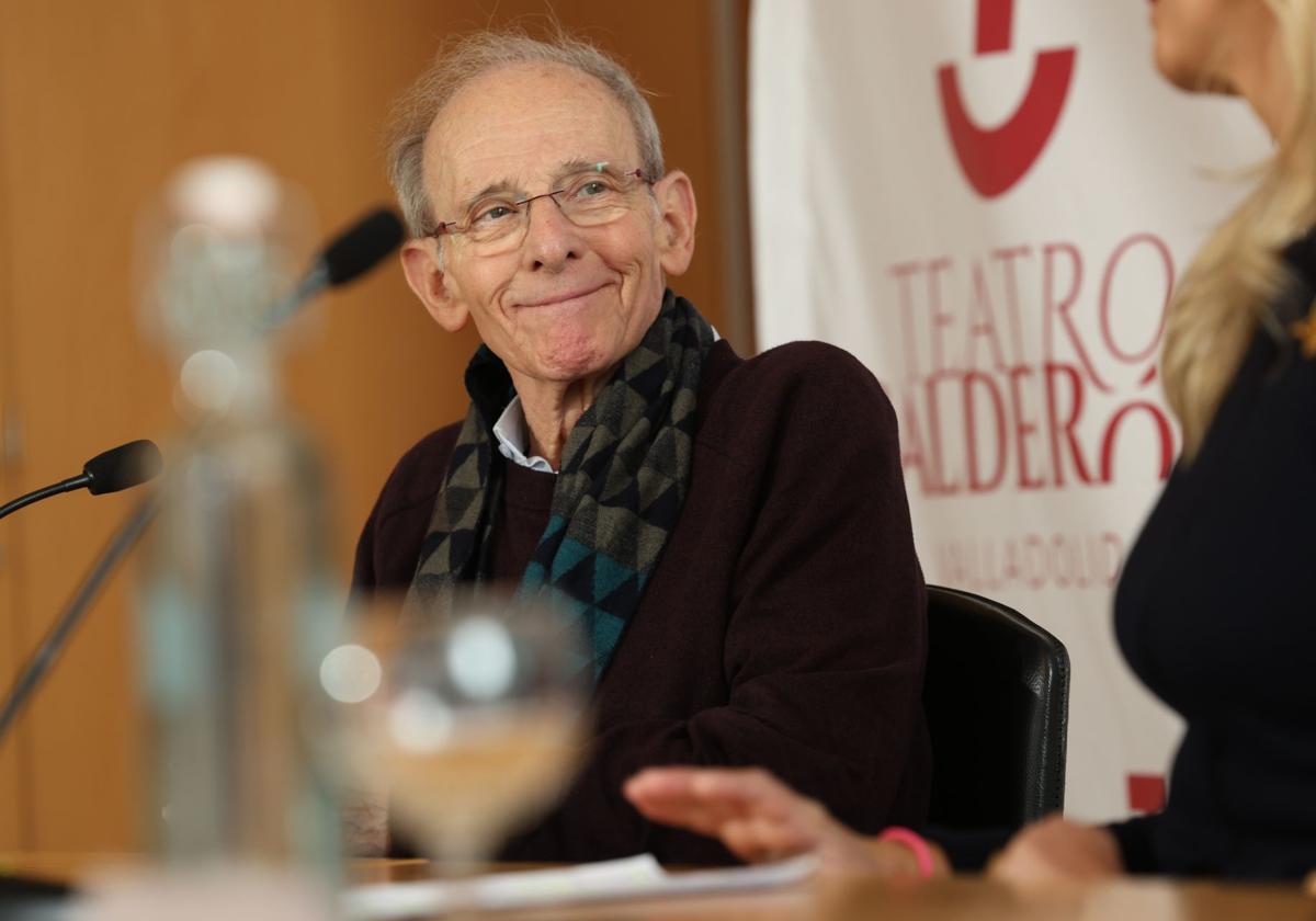 Emilio Gutiérrez Caba, en la presentación el psado martes.