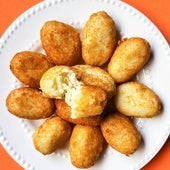 Croquetas de huevo y jamón