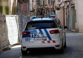 Vehículo de la Policía Local de Burgos.