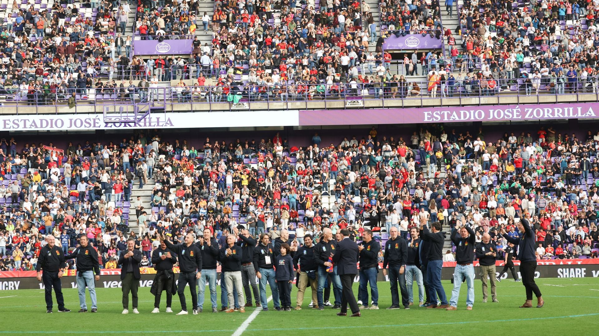 Las imágenes del España-Fiyi en el estadio José Zorrilla