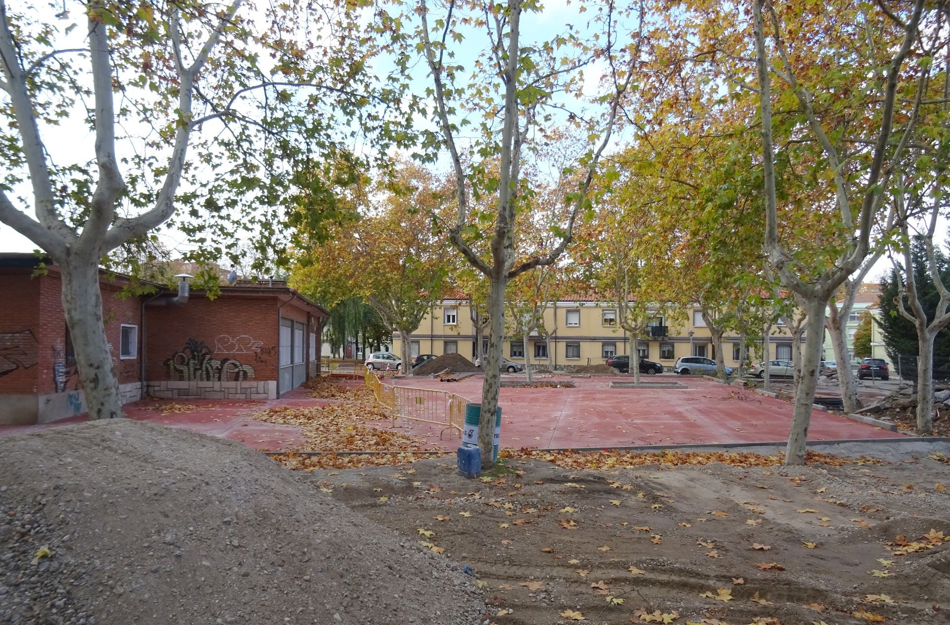 Obras de urbanización de la Plaza Marqués de Suances