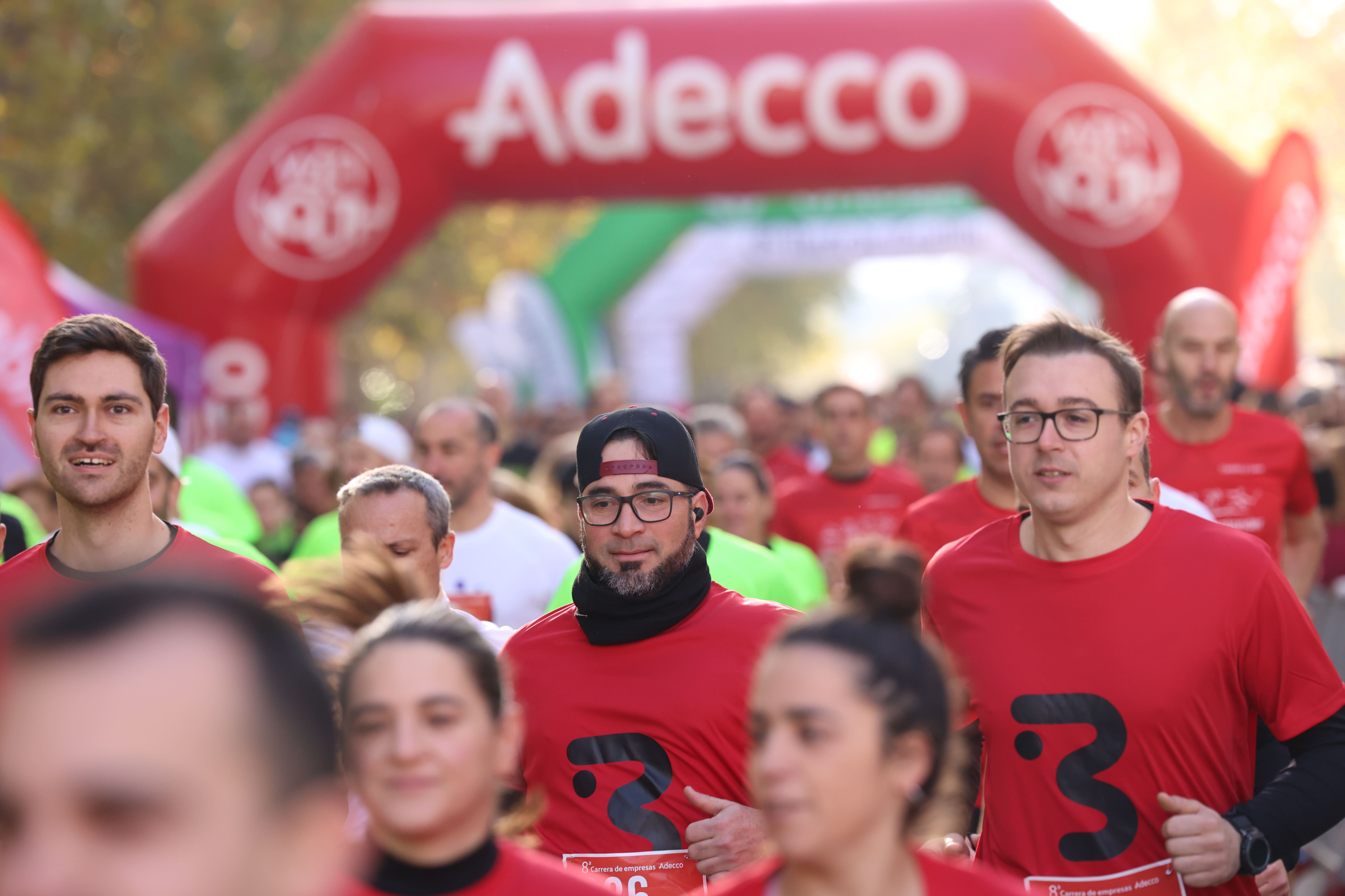 La VIII Carrera de Empresas Adecco, en imágenes