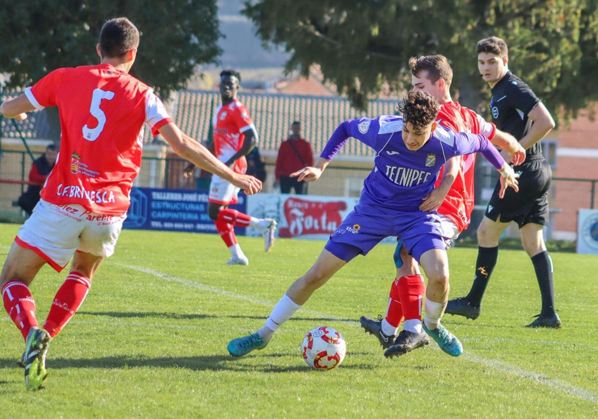 El Becerril se llevó los tres puntos de Briviesca en un final de partido increíble.