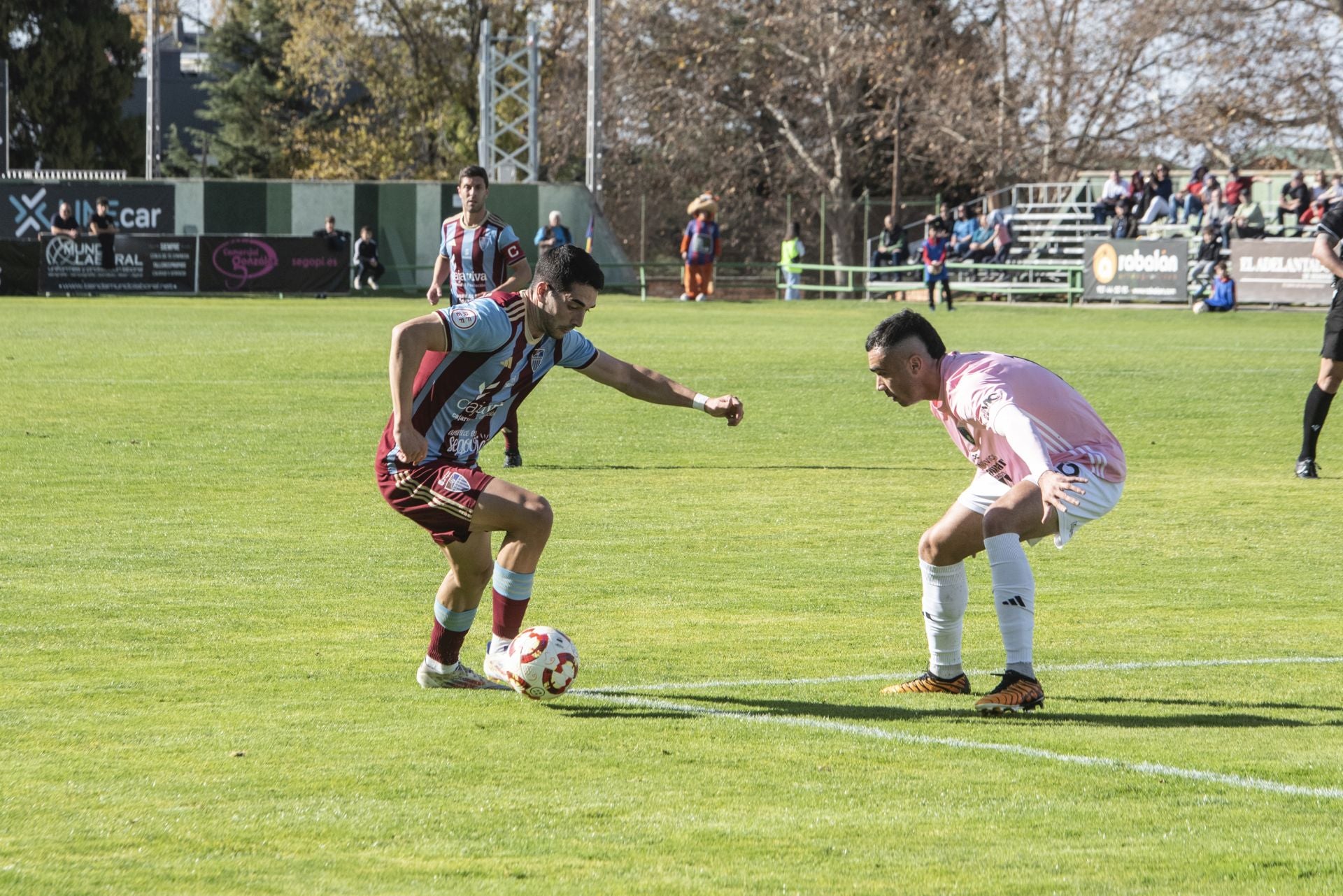 Fotos del partido entre la Segoviana y el Sestao